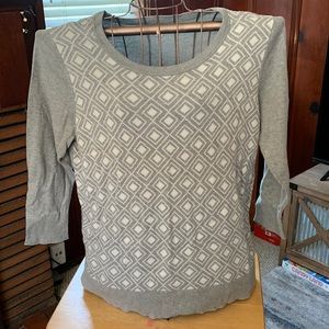 Merona scoop neck 3/4 sleeve sweater sz xxl